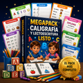 MegaPack Caligrafía y Lectoescritura Listo + Kit Inclusion